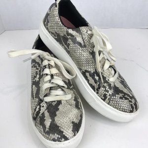 Dr. Scholls Be Free reptile print lace up sneaker US 8.5 EU 38.5